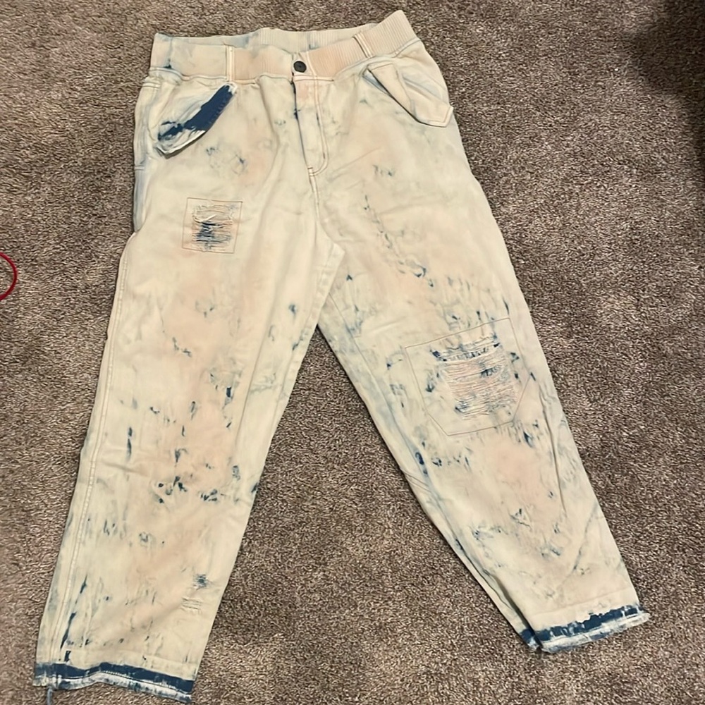 Free People size medium stretch waist pants